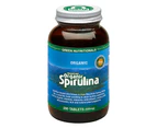 Green Nutritionals Mountain Organic Spirulina 200 tablets - Vegan Vegetarian
