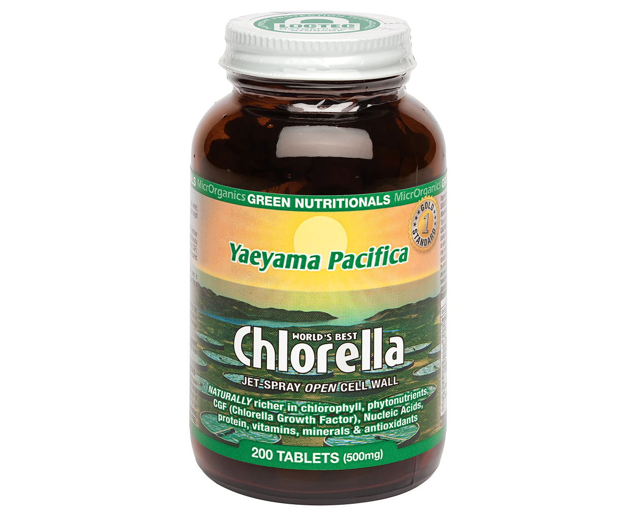 Green Nutritionals Yaeyama Pacifica Chlorella 200t