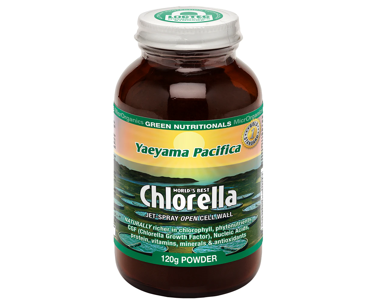 Green Nutritionals Yaeyama Pacifica Chlorella Powder 120g