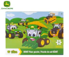 36pc John Deere Kids Giant 91x61cm Fun Tractor/Farm Jigsaw Floor Puzzle 3y+