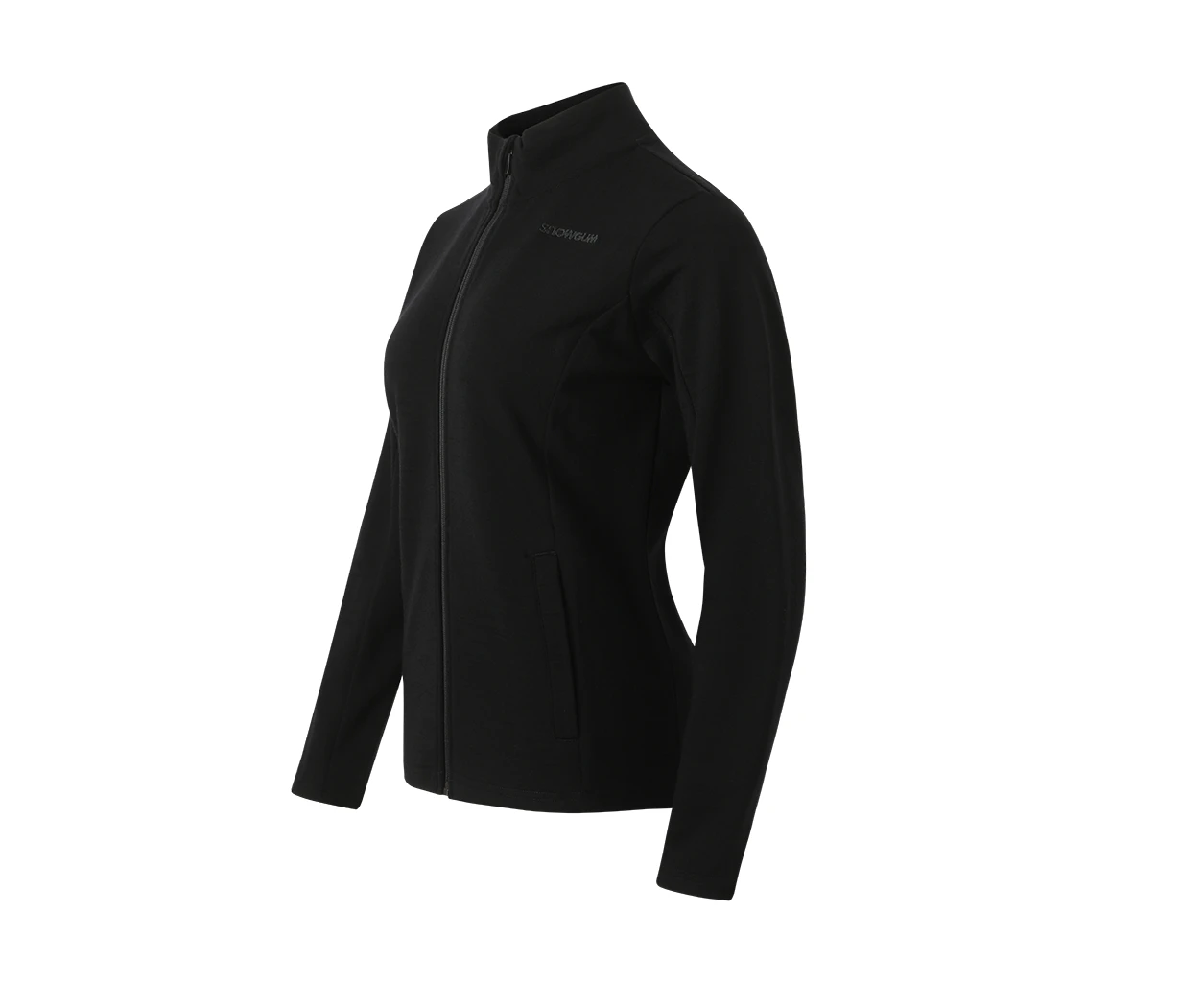 SNOWGUM Merino Gallo Jacket Womens Black Lightweight Thermal Breathable - Black