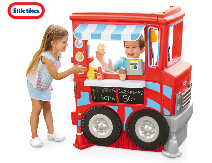 Little Tikes 121cm Big Cozy 2 In 1 Food Truck Kids/Children Pretend Play Toy 2+