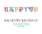 My Little Pony Party Supplies Happy Birthday Banner Add an Age