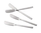 Butter spreader Stainless steel butter knife Cheese spreader， set of 4