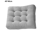 Thickened tufted cushion, solid square cushion corduroy chair cushion pillow seat soft