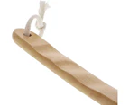 Long Handled Loofah on a Stick Body Back Scrubber, Bath Sponge (4 Colors, 4 Pack)