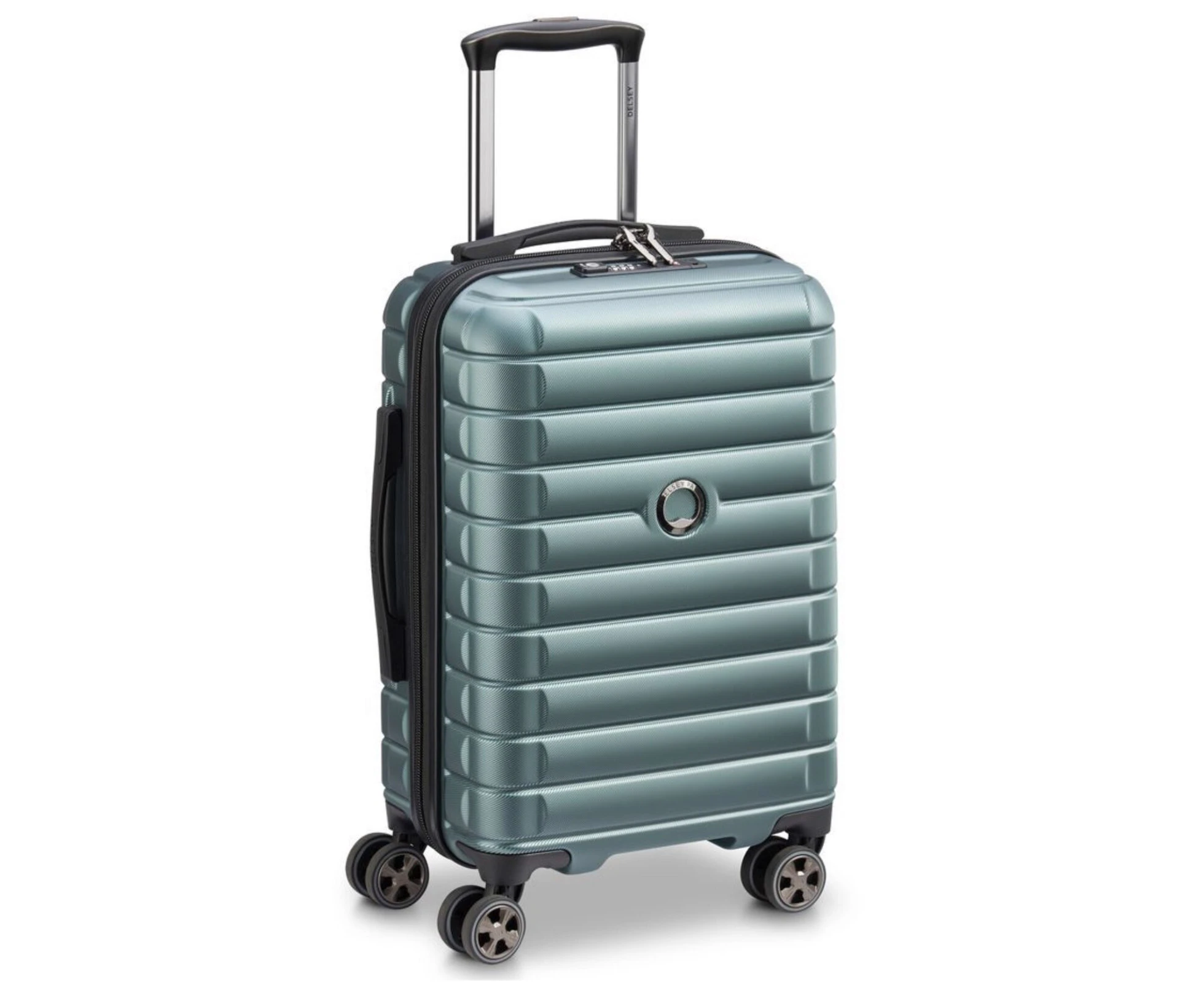 Delsey Shadow 5.0 - 55 cm Expandable Cabin Luggage - Green