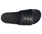 Adidas Unisex Adilette Comfort Slides - Core Black/Black