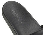 Adidas Unisex Adilette Comfort Slides - Core Black/Black