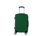 Slimbridge 24" Luggage Suitcase Travel TSA Hard Shell Carry Lightweight Green