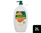 Palmolive Naturals Body Wash, 2L, Milk and Honey, with Moisturising Milk