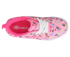 Heelys Girls' Pro 20 Skate Shoes - Light Pink/Pink Rainbow