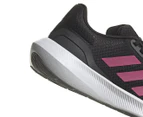 Adidas Women's Runfalcon 3.0 Running Shoes - Core Black/Pulse Magenta/Grey Six
