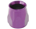 Aeroflow Purple Hose End Socket PTFE Style Fittings Only 200 & 570 AF279-08DPUR