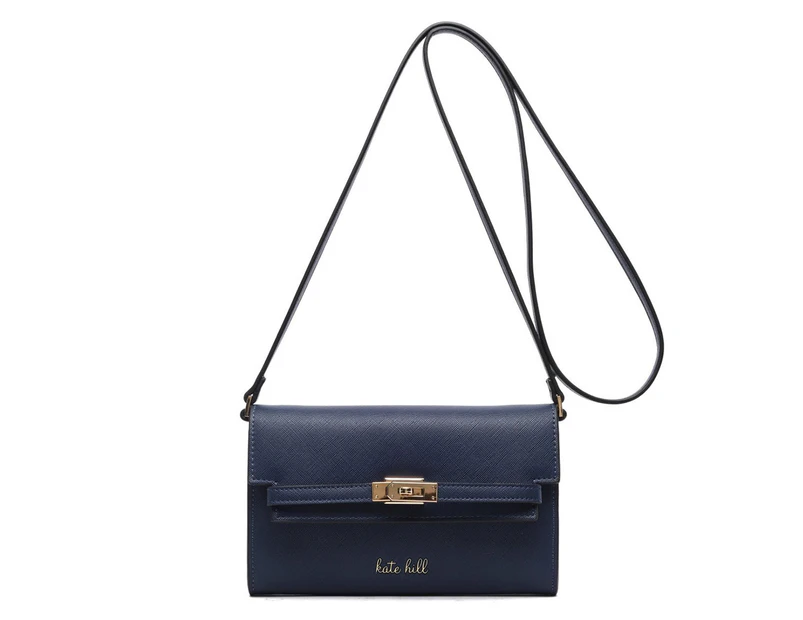 Kate Hill Sloane Shoulder Bag - Navy