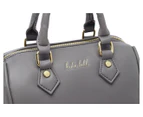 Kate Hill Trisha Mini Bowling Bag - Grey