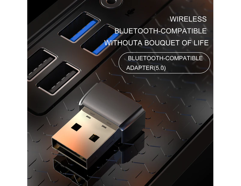 Wireless Receiver Quick Transmission Lossless Plug Play Bluetooth-compatible5.0 Barrier-free Adapter for Speaker