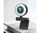 Computer Camera No Delays High Clarity Auto Focus 360 Degree Rotation Web Camera for Video Chat