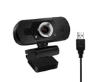 Computer Webcam High-resolution Driver-free Automatic Focus 1080P Adjustable External Digital Camera for Live Streaming
