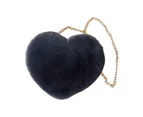 Bestjia Crossbody Bag Solid Color All-Matched Heart Shape Zippered Closure Handbag for Women - 17
