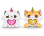Kittycorn Surprise Peel & Reveal Magic Heart Toy