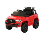 Kids Electric Ride On Car Toyota Tacoma Off Road Jeep Toy Cars Remote 12V Red