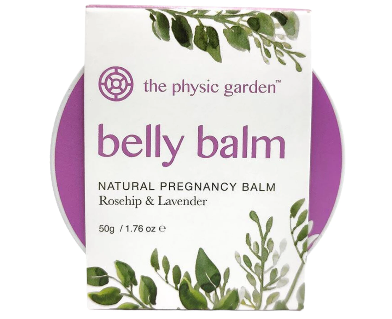 The Physic Garden Natural Belly Balm For During & After Pregnancy