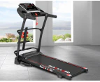 BLACK LORD Treadmill Electric Exercise Machine Run Home Gym Fitness Foldable