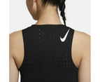 Nike Women's Aeroswift Running Singlet Run Jog Gym - Black