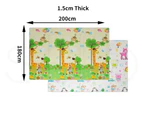 Bopeep Kids Play Mat Baby Crawling Pad Floor Foldable XPE Foam Non-slip Carpet