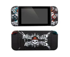 Cartoon Nintendo Switch Console Soft Protective Case Cover Black Skull