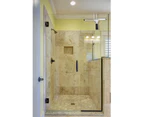 Shower Door Hooks 2 Pack, Bathroom Shower Towel Hook Over The Door, Over Shower Door Hooks for Towels Squeegee, Shower Hooks for Glass Door