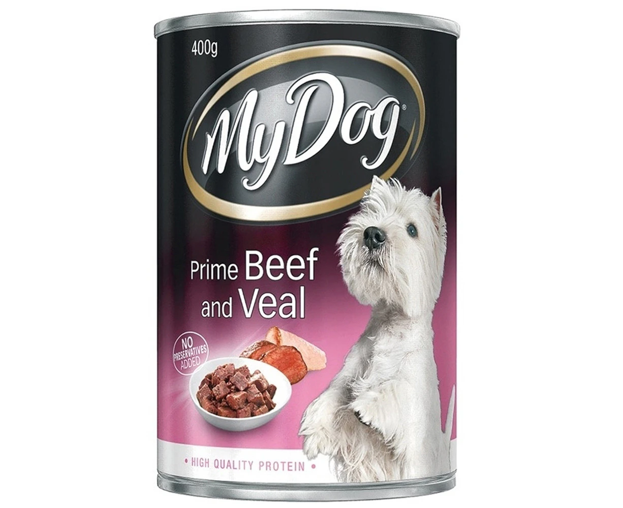 My Dog Prime Beef Veal Dog Food 24 x 400g