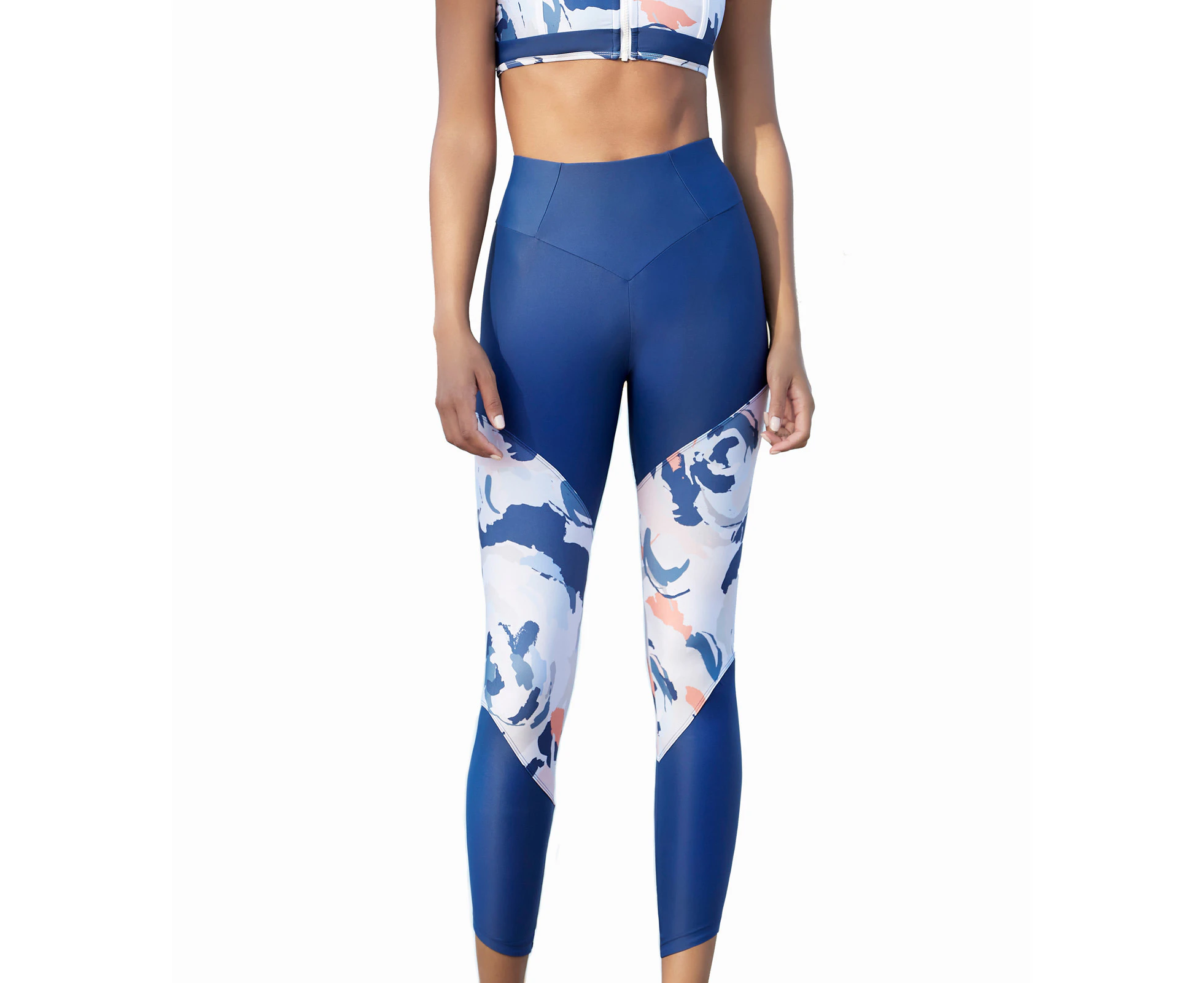 MF Sea High Waisted Surf Leggings | Elle Blue