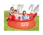 Intex 1.83m x 51cm Happy Crab Easy Set Kids/Children Swimming Inflatable Pool 2P