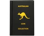 Coin Collection Holder Album for Collectors, 16.5 X 24.5 Black