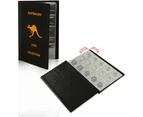 Coin Collection Holder Album for Collectors, 16.5 X 24.5 Black