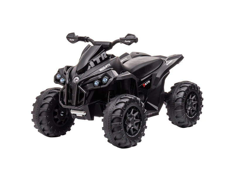 Kahuna GTS99 Kids Toy Electric Ride On Quad Bike 50W ATV - Black