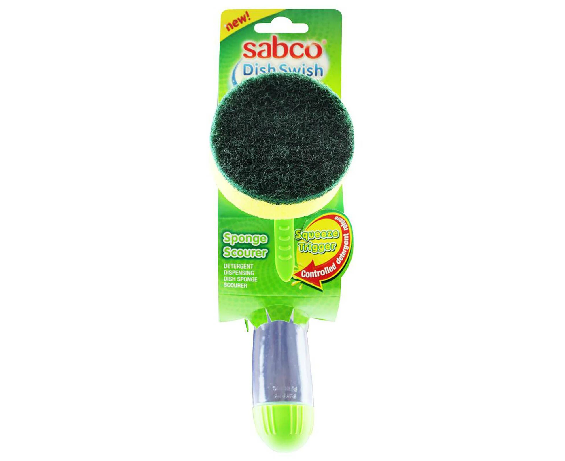 Sabco Sponge Scourer Dish Swish For Sparkling Dishes