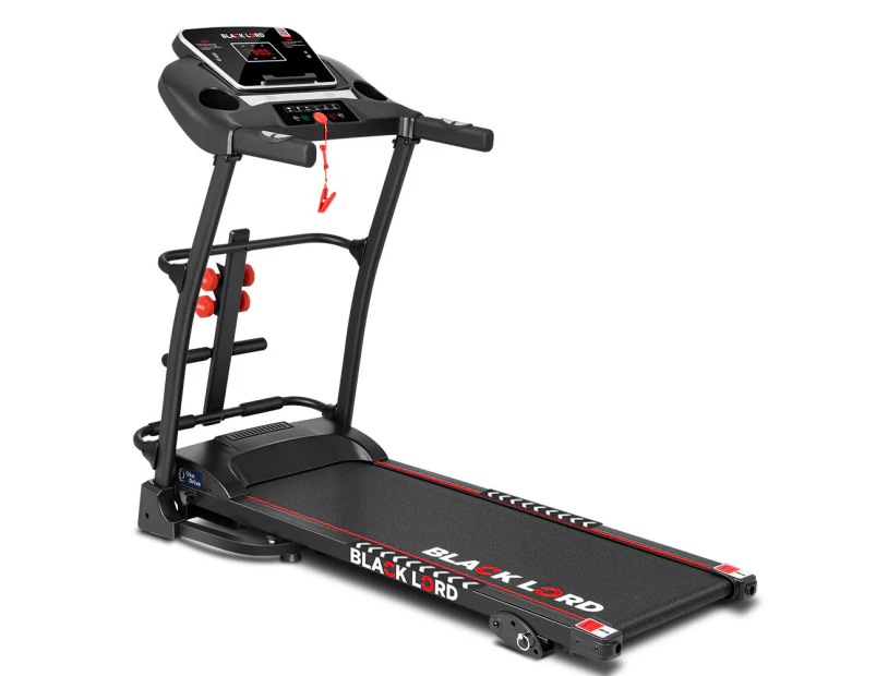 BLACK LORD Treadmill Electric Exercise Machine Run Home Gym Fitness Foldable