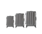 Slimbridge 20"24"28" 3PC Luggage Sets Suitcase Set Travel Carry On TSA Case Grey