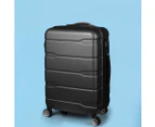 Slimbridge 28" Inch Expandable Luggage Travel Suitcase Case Hard Shell TSA Black