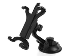 Car Tablet Ipad Holder Mount, Suction Cup Tablet Holder Stand Car Windshield Dash Desk Kitchen Wall Compatible Most 7-10 Inch Tablet