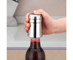 Beer Bottle Opener,Automatic Stainless Steel Opener with Magnetic and No Cap Can Escape