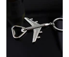 Airplane Beer Opener Keychain Creative Metal Keychain Bar Bottle Opener