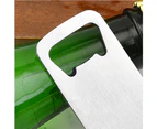 12Pieces Stainless Steel Bottle Opener Bottle Shaped Beer Opener for Home Kitchen Bar Restaurant