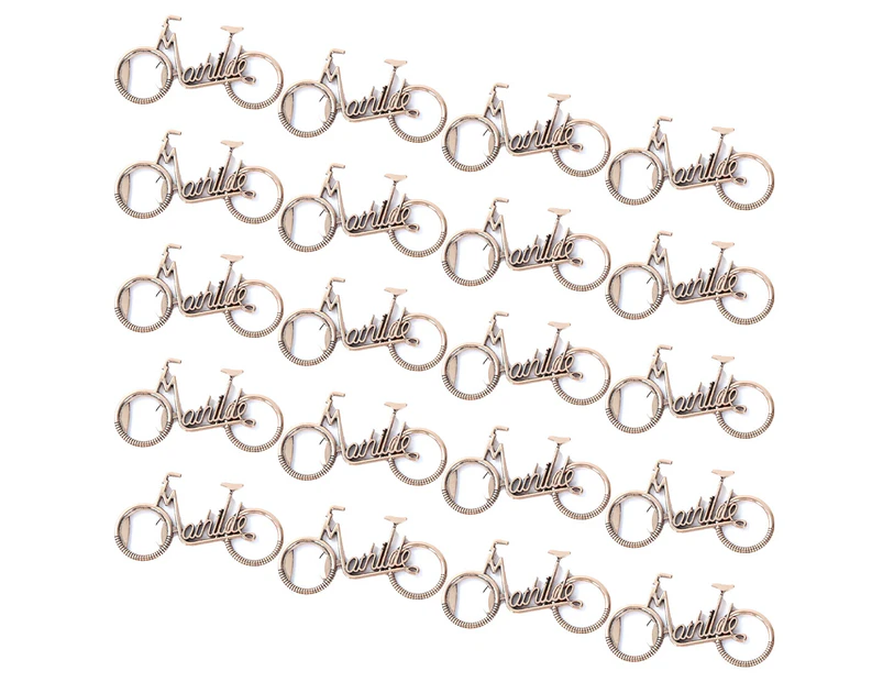 20 PCS Bicycle Shape Bottle Openers for Wedding Favors Bridal Shower Gifts ，Decorations，Souvenirs
