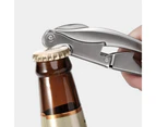Stainless steel manual bottle opener seahorse wine starter bottle opener