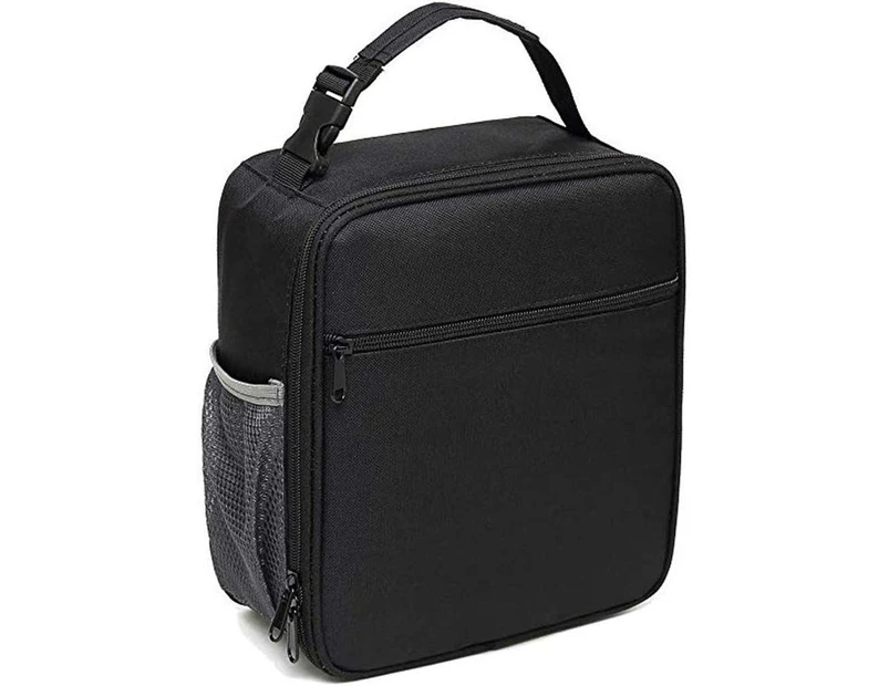 Insulated Lunch Bag Waterproof Portable Lunch Box For Women Men Boys Girls Large Cooler Bag With Ear And Bottle Pocket
