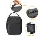 Insulated Lunch Bag Waterproof Portable Lunch Box For Women Men Boys Girls Large Cooler Bag With Ear And Bottle Pocket